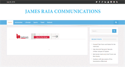 Desktop Screenshot of jamesraia.com